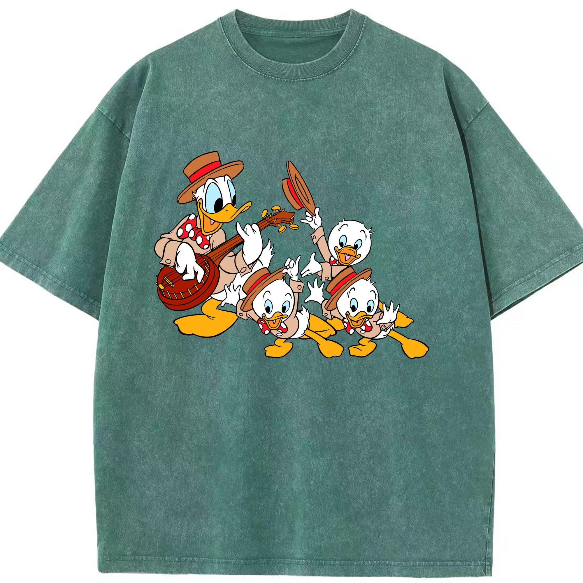 （画像用） ミッキーマウス Mickey Mouse 綿100% ヴィンテージ風 半袖Tシャツ（フロントプリント）
